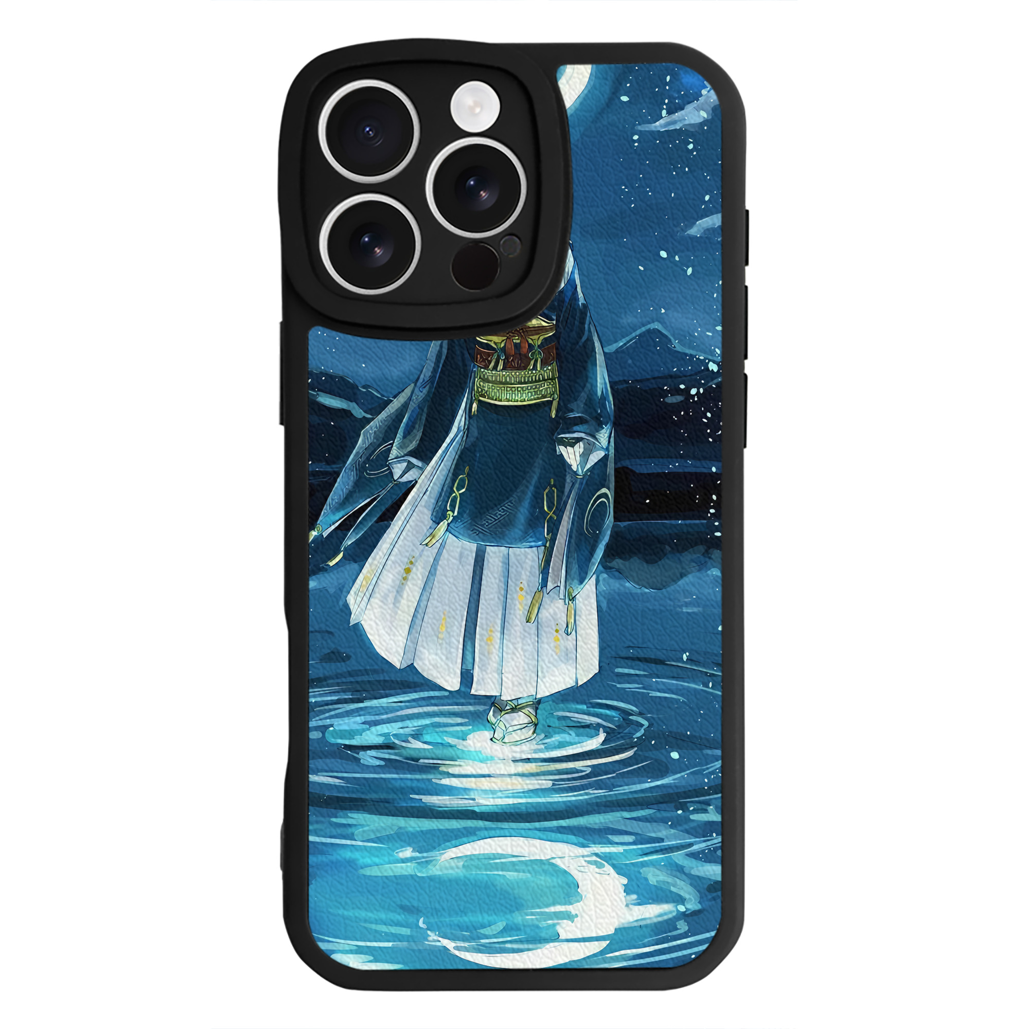 （画像用） 刀剣乱舞 Touken Ranbu 【iPhone 16シリーズ対応】シリコンスマホケース（レザー調） 材質：シリコン